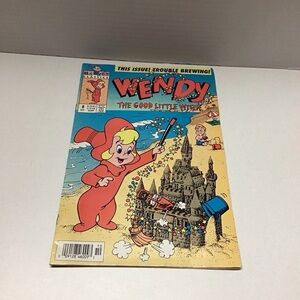 Wendy The Good Little Witch Comic Book "Trouble Brewing"